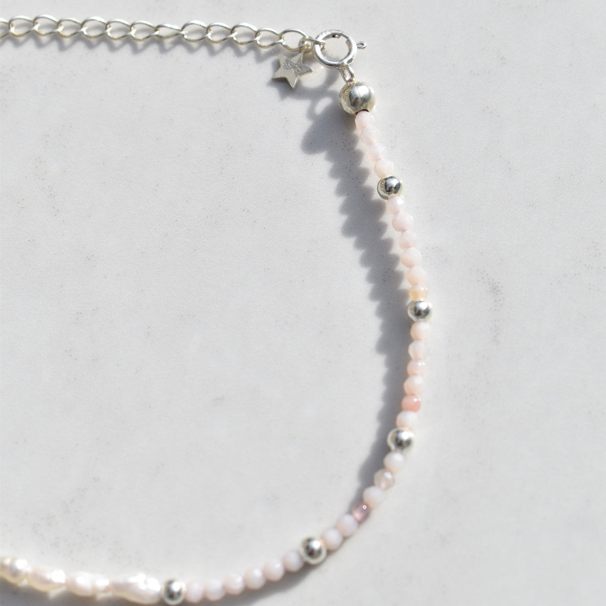 Yasmine Bracelet - Pink Opalite