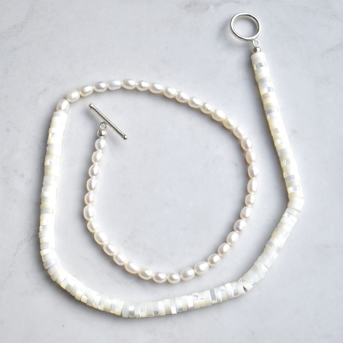 Bella Necklace – Mother of Pearl