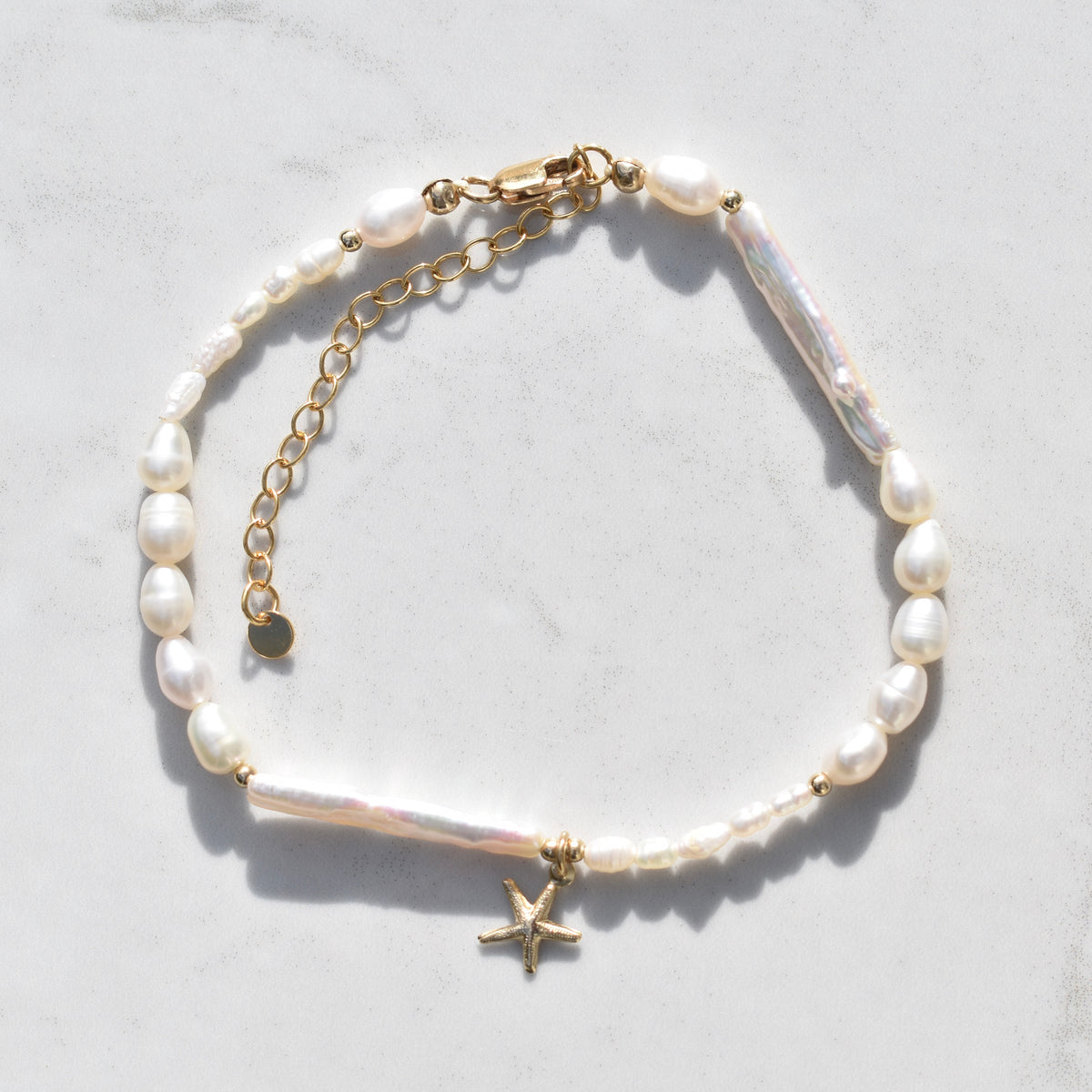 Asymmetrical Starfish Bracelet