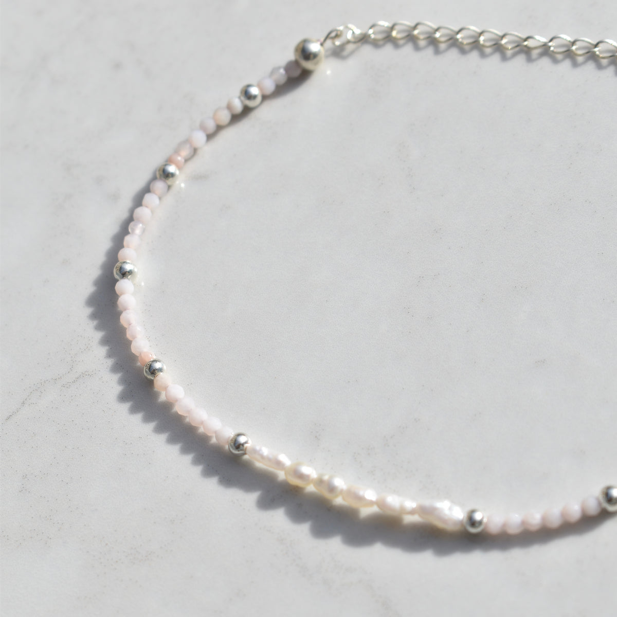 Yasmine Bracelet - Pink Opalite