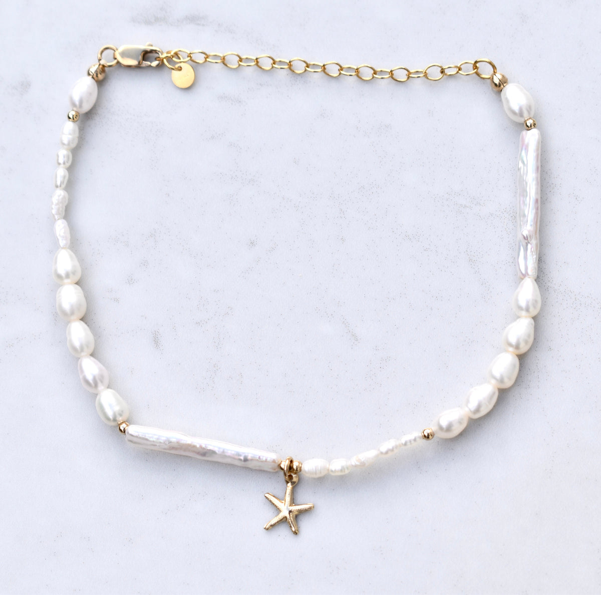 Asymmetrical Starfish Bracelet
