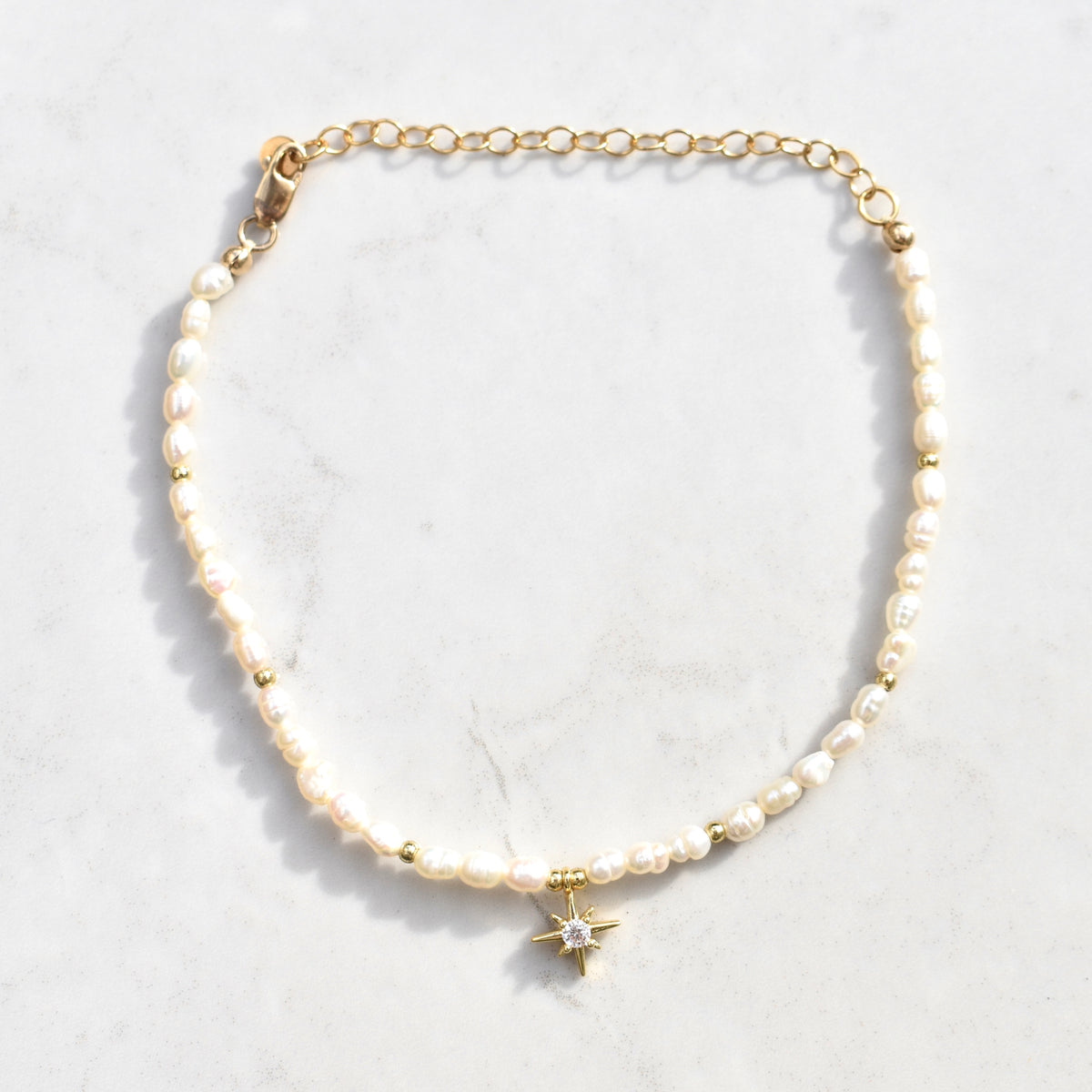 14K gold-filled Victoria North Star Bracelet