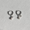 Jennifer Pearl and Star Charm Earrings