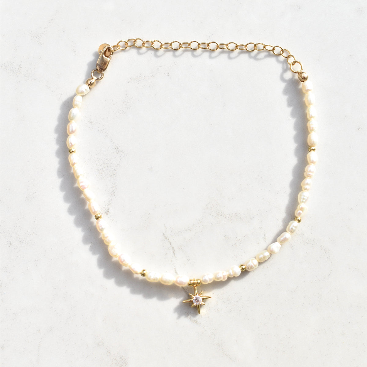 14K gold-filled Victoria North Star Bracelet