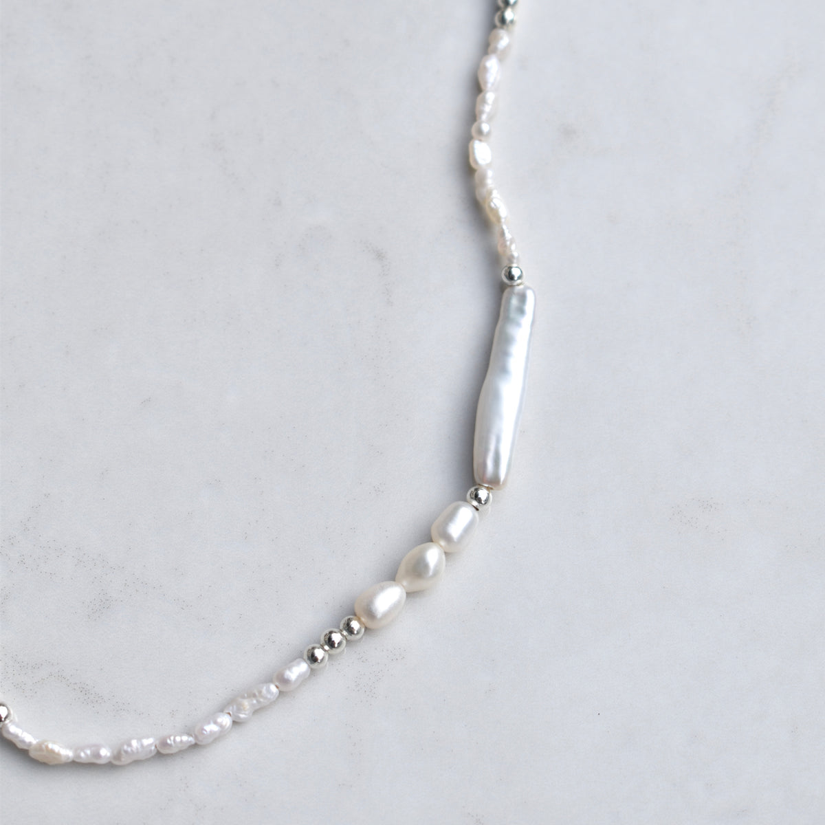 Mixed Freshwater Pearl Necklace