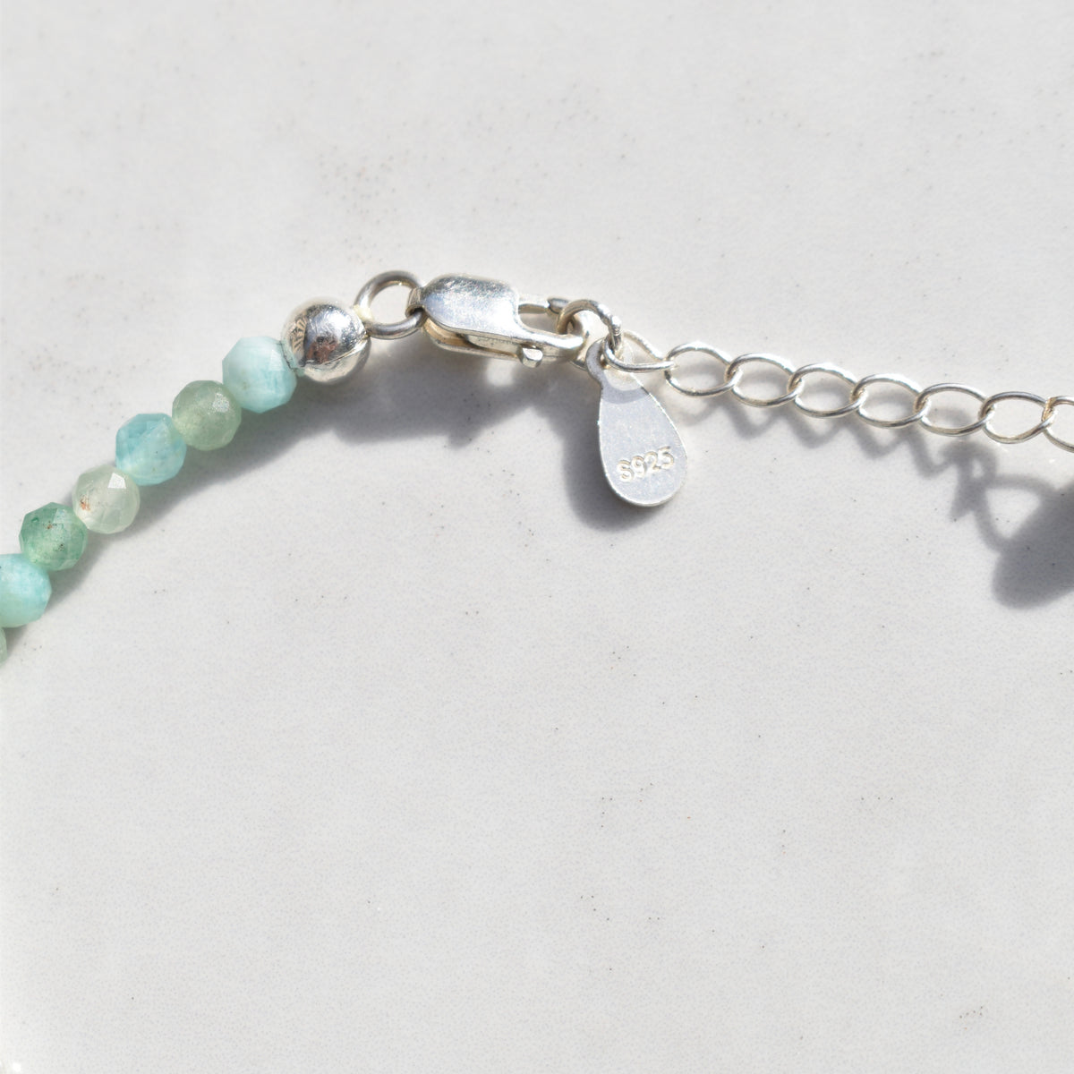 Charlotte Amazonite Freshwater Pearl Bracelet