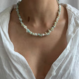 Stephanie Necklace – Amazonite & Aventurine