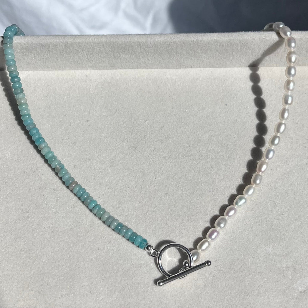 Bella Necklace – Amazonite
