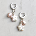 Lilly Star Pearl Earrings – Pink Pearl